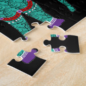 Schöner Verzierter Elefant Puzzle (Seite)