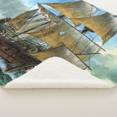 schöner vierstündiger Schiffsdruck Sherpadecke (3/4)