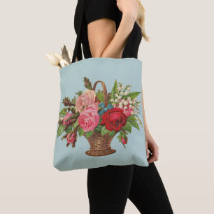 schöner Viktorianischer Blume Tasche