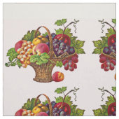 schöner Viktorianischer Obstkorbdruck Stoff (Muster)