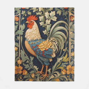 Schöner Vintage-Hahn, inspiriert von William Morri Fleecedecke