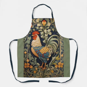 Schöner Vintage-Hahn, inspiriert von William Morri Schürze
