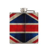 Schöner Vintager BRITISCHER Flachmann (Rückseite)