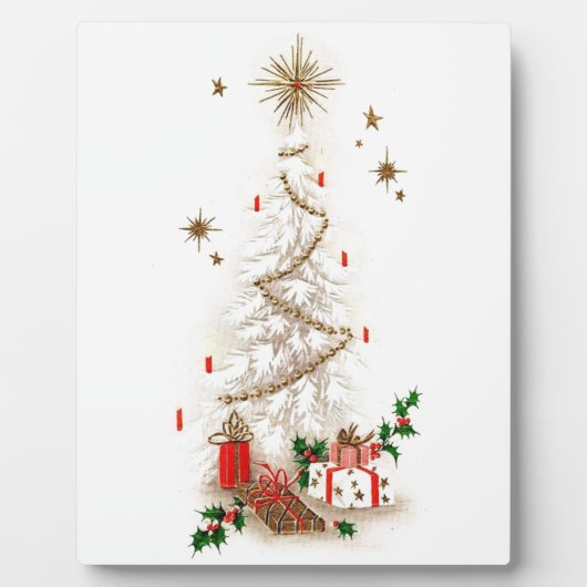 Schöner Vintager Mitte- des Fotoplatte (Vorderseite)