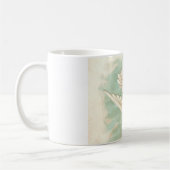 SCHÖNER Vintager Viktorianischer Taubenbrief Kaffeetasse (Links)