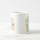 SCHÖNER Vintager Viktorianischer Taubenbrief Kaffeetasse (Mittel)
