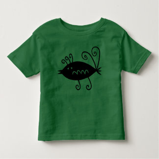 Schöner Vogel in Paris Kleinkind T-shirt