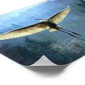 schöner Vogel Poster (Ecke)
