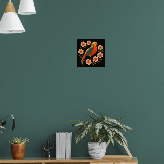 Schöner Vogel Poster (Wohnzimmer 1)