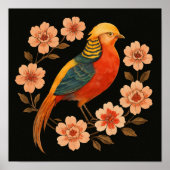 Schöner Vogel Poster (Vorne)