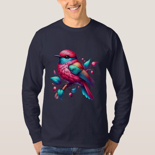 Schöner Vogel T-Shirt (Vorderseite)