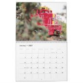 Schöner Volljahresfahrplan Kalender (Jan 2027)