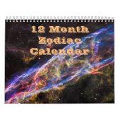Schöner Volljähriger, farbenfroher Zodiakalender Kalender (Titelbild)