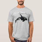 Schöner Wal, Orcinus Orca T-Shirt (Vorderseite)