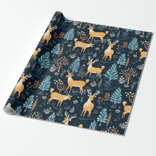 Schöner Wald Deer Geschenkpapier