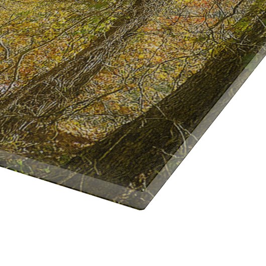 Schöner Waldweg Schneidebrett (Ecke)