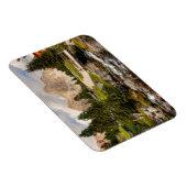 Schöner Wanderweg Fluss, Bäume & Berge Magnet (Rechte Seite)