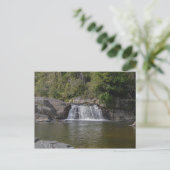 Schöner Wasserfall im Appalachen Postkarte (Stehend Vorderseite)