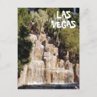 Schöner Wasserfall im Casino am Las Vegas Strip