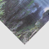 Schöner Wasserfall in der Natur Seidenpapier (Ausschnitt)