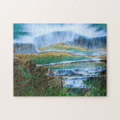 Schöner Wasserfall-Jigsaw-Puzzle Puzzle (Horizontal)