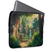 Schöner Wasserfall Laptop-Sieb Laptopschutzhülle (Vorne Rechts)