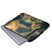 Schöner Wasserfall Laptopschutzhülle (Vorne Knopf)