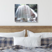 Schöner Wasserfall Leinwanddruck (Insitu (Schlafzimmer))