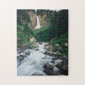 Schöner Wasserfall Puzzle (Vertikal)
