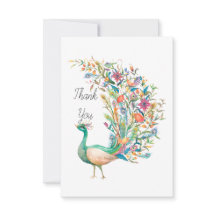 Schöner Wasserfarben grüner Pfau