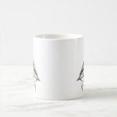 Schöner Wasserfarben-Vogel Kaffeetasse (Mittel)