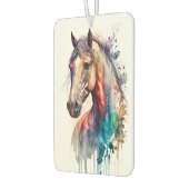 Schöner Watercolor Horse Air Freshener Autolufterfrischer (Links)