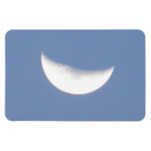 Schöner Waxcrescent Moon in Daylight Premium Magnet (Horizontal)