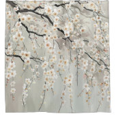 Schöner Weeping Plum Duschvorhang (Vorderseite)