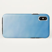Schöner, weicher blauer Himmel mit traumhaften Wol Case-Mate iPhone Hülle (Rückseite (Horizontal))