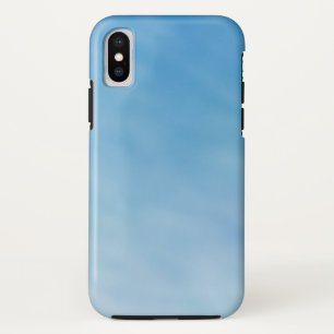 Schöner, weicher blauer Himmel mit traumhaften Wol iPhone XS Hülle