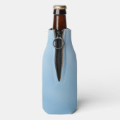 Schöner, weicher blauer Himmel mit traumhaften Wol Flaschenkühler (Flasche Rückseite)