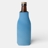 Schöner, weicher blauer Himmel mit traumhaften Wol Flaschenkühler (Flaschenvorderseite)