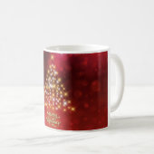 Schöner Weihnachtsbaum Kaffeetasse (VorderseiteRechts)