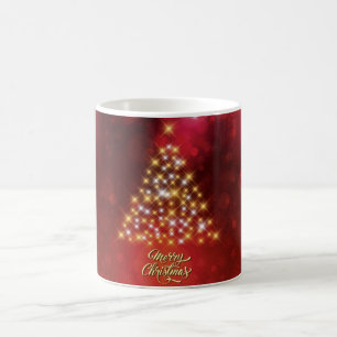 Schöner Weihnachtsbaum Kaffeetasse