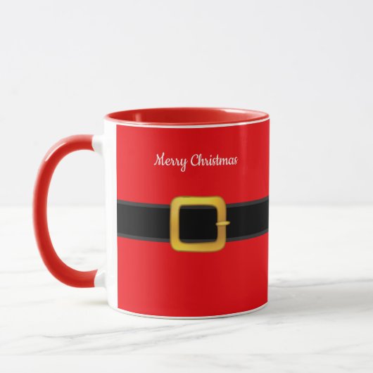 Schöner Weihnachtsgürtel mit zwei Tonen Cof Tasse (Links)