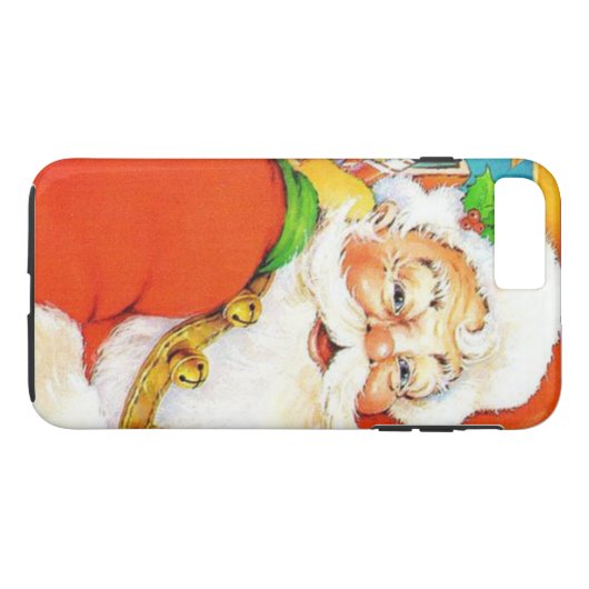 schöner Weihnachtsmann-Fall Case-Mate iPhone Hülle (Rückseite (Horizontal))