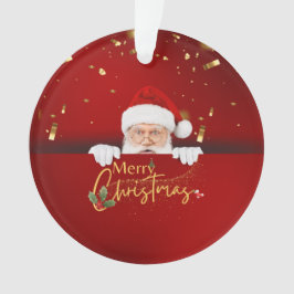 Schöner Weihnachtsmann frohe Weihnachten Ornament