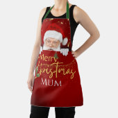 Schöner Weihnachtsmann Frohe Weihnachtsstext Custo Schürze (InSitu)