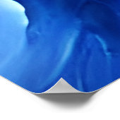 Schöner weißer Adler in Flight Painting Poster (Ecke)