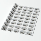 Schöner weißer Pfau Geschenkpapier (Ungerollt)
