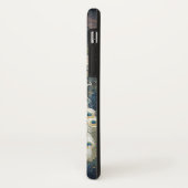 Schöner weißer Pfau in der Kiefer Case-Mate iPhone Hülle (Hinten/Links)