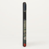 Schöner weißer Pfau in der Kiefer Case-Mate iPhone Hülle (Hinten/Rechts)