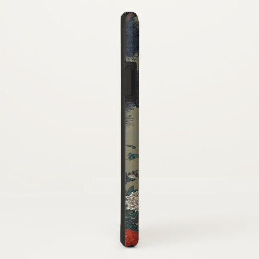 Schöner weißer Pfau in der Kiefer Case-Mate iPhone Hülle (Hinten/Rechts)