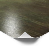 Schöner weißer Pitbull Fotodruck (Ecke)